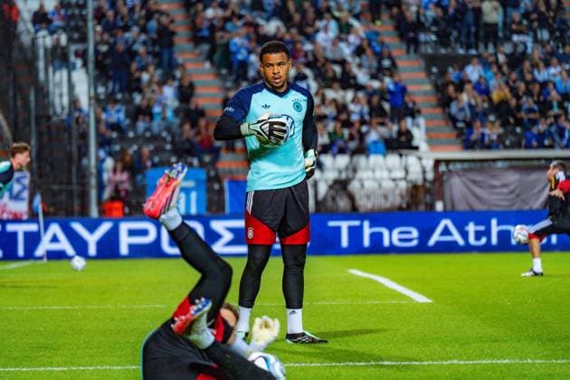 Nations League, Group A, Matchday 4, Greece vs. Germany at Toumba Stadium in Thessaloniki Noah Atubolu, Germany Copyright: xBahhoxKarax