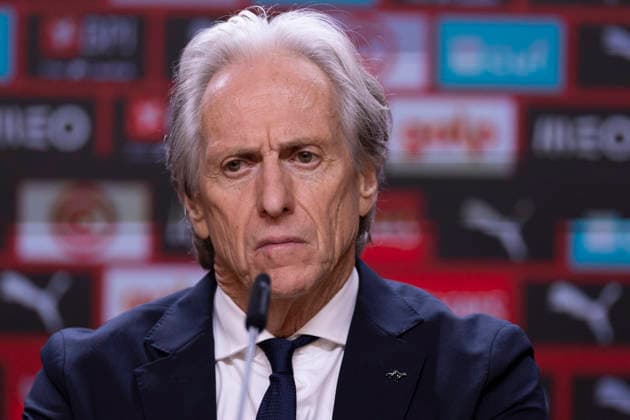 October 4, 2026, Porto, Porto, Portugal: PORTO, 04 OCTOBER - Jorge Jesus head coach of Portugal national team, Nationalteam is seen on the press conference, PK, Pressekonferenz after the game during the Portugal x Norway match for the UEFA Nations League 2026 at Estadio do Dragao on October 04, 2026 Porto Portugal - ZUMAl192 20261004_zsp_l192_021 Copyright: xMiguelxLemosx
