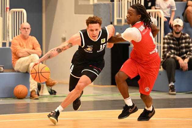 Isaiah Jevon Sanders, Matchday 3, BARMER 2 Basketball Bundesliga Pro A: ETB Miners vs. RheinStars Cologne, October 4, 2026. Isaiah Jevon Sanders, ETB Miners, Matchday 3 of the BARMER 2 Basketball Bundesliga Pro A, ETB Miners vs. RheinStars Cologne, final score 86–91 at the Sporthalle am Hallo on October 4, 2026, in front of 946 spectators