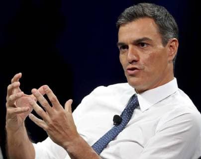 Spanish Prime Minister Pedro Sanchez and his Canadian counterpart Justin Trudeau take part in the Global Progressive Forum, at the Ritz Carlton Hotel, in Montreal, Canada, 23 September 2018. Spanish Prime Minister Pedro Sanchez visit in Montreal !ACHTUNG: NUR REDAKTIONELLE NUTZUNG! Copyright: xBallesterosx MONT21 20180924-636733441399965532