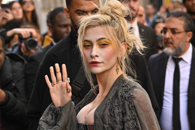 PFW Vivienne Westwood Outside Arrivals Paris Jackson arriving at Vivienne Westwood show during Paris Fashion Week in Paris, France on March 8, 2025. Photo by Julien Reynaud APS-Medias ABACAPRESS.COM Paris France Copyright: xReynaudxJulien APS-Medias ABACAx