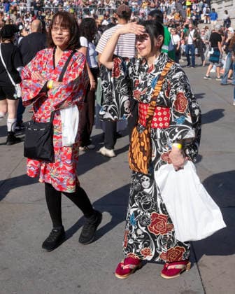 . 04 10 2026. London, United Kingdom. Japan Matsuri Trafalgar Square 2026. Japan Matsuri, The UK s biggest annual festival of Japanese culture and food, returns to Trafalgar Square, London. xMartynxWheatleyx xi-Imagesx IIM-27042-0002