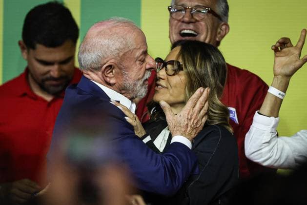 RECORD DATE NOT STATED Presidente Lula em coletiva de Imprensa SoO PAULO (SP), Oct. 4, 2026 POLITICS ELECTIONS President Luiz Inacio Lula da Silva at a press conference following the vote count and the confirmation of a runoff election on Sunday night (4). IMAGO Andre Pera Sao Paulo Brasil Copyright: xAndrexPerax