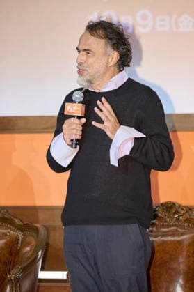 Director Alejandro Gonzalez Inarritu attends the press conference for his movie Digger at Roppongi Hills, Tokyo, Japan on October 5, 2026. The movie opens in Japan on October 9. aflo_353465791