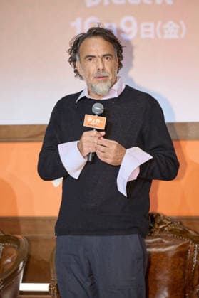 Director Alejandro Gonzalez Inarritu attends the press conference for his movie Digger at Roppongi Hills, Tokyo, Japan on October 5, 2026. The movie opens in Japan on October 9. aflo_353465792