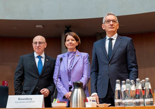 Hearing on Federal Intelligence Services, Germany, Berlin, October 5, 2026 Sinan Selen, President of the Federal Office for the Protection of the Constitution, Martina Rosenberg, President of the Federal Office for Military Counterintelligence, and Martin Jäger, President of the Federal Intell