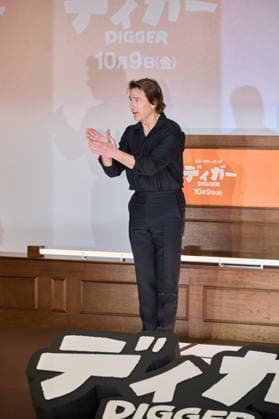 Tom Cruise attends the press conference for his movie Digger at Roppongi Hills, Tokyo, Japan on October 5, 2026. The movie opens in Japan on October 9. aflo_353483259