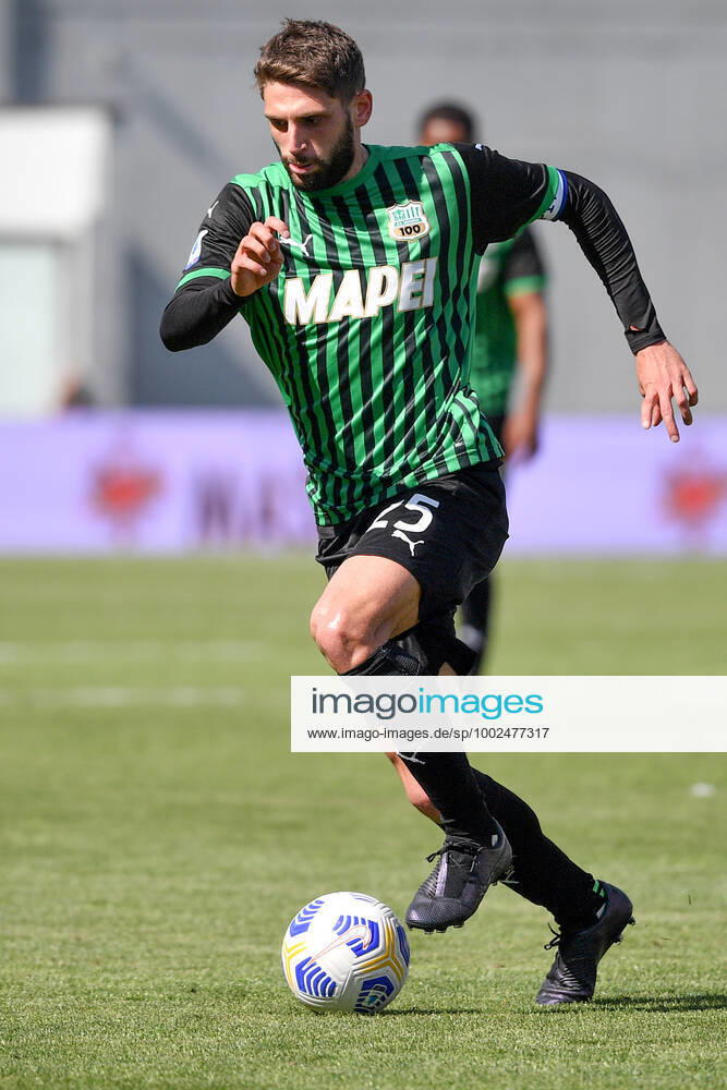 Domenico Berardi of US Sassuolo in action during the Serie A football match between US Sassuolo and Atalanta BC at Citta del Tricolore stadium in Reggio Emilia (Italy), May 2nd 2021. Photo Andrea Staccioli Insidefoto andreaxstaccioli