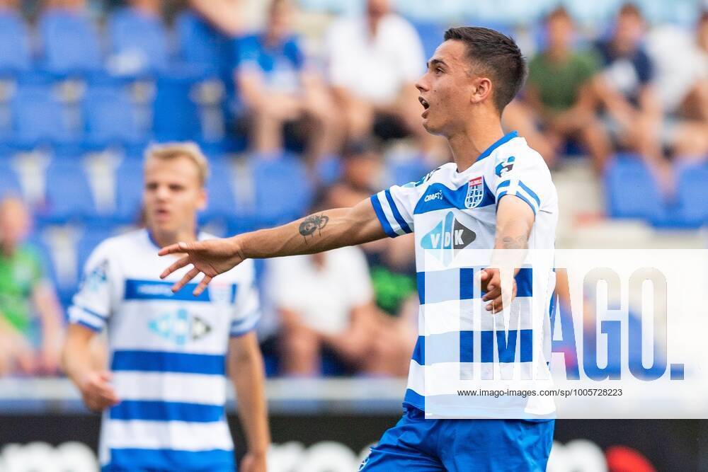ZWOLLE, Mac3Park Stadium , 15-08-2021 , season 2021 2022 , Dutch Eredivisie. PEC Zwolle player Eliano Reijnders during the match PEC - Vitesse PEC - Vitesse x13041736x