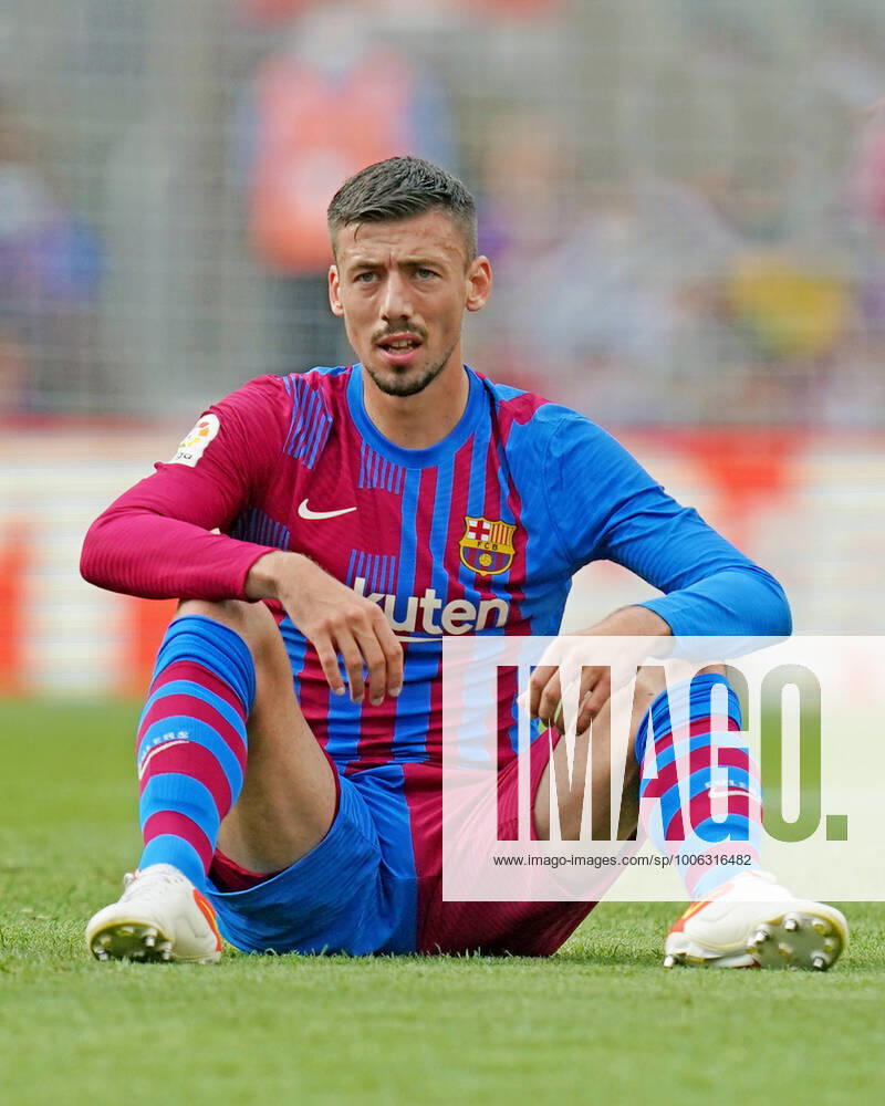 ESP: FC Barcelona, Barca Getafe CF. La Liga Santander Clement Lenglet of FC Barcelona during the La Liga match between FC Barcelona and Getafe CF played at Camp Nou Stadium on August 29, 2021 in Barcelona, Spain. kpng