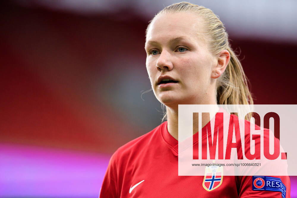 Frida Maanum of Norway during the FIFA Women s World Cup Qualifier football match between Norway and Armenia on September 16, 2021 in Oslo Photo Vegard Wivestad Grott BILDBYRAN kod VG VG0168 bbeng fotball soccer football fotboll fifa world cup qualifiers vm qualification kvinnor vm kvalik landskamp dam norway norway armenia,
