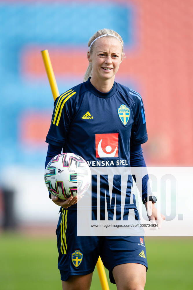 Amanda Ilestedt of Sweden during a training session on September 19, 2021 in Gothenburg Photo Michael Erichsen BILDBYRAN COP 89 MI0185 bbeng football fotball fotboll soccer sweden training women s world cup qualifier,