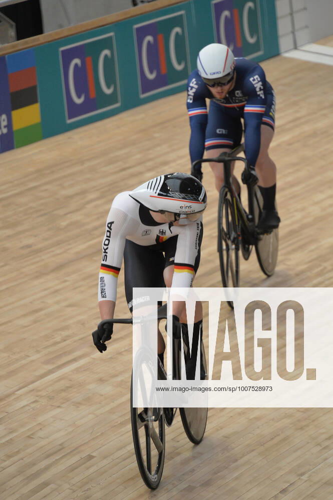 World Championships Elite Track; Giornata 05; 2021, France; 2021, Germany; Vigier, Sebastien; Boetticher, Stefan; Roubaix;