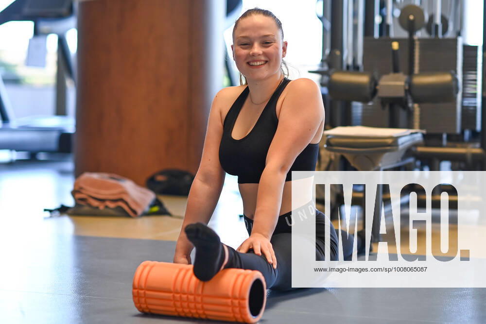 Belgian gymnast Jade Vansteenkiste pictured in action during a training camp organized by the BOIC-COIB Belgian Olympic Committee in Belek Turkey, Tuesday 16 November 2021. The stage takes place from 13 to 27 November. LAURIExDIEFFEMBACQ x3137252x