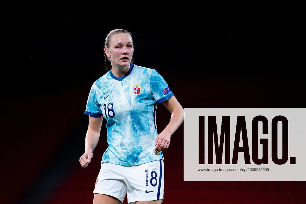 Frida Maanum of Norway during the FIFA Women s World Cup Qualifier football match between Albania and Norway on November 25, 2021 in Tirana Photo Vegard Grott BILDBYRAN kod VG VG0205 bbeng fotball soccer football fotboll fifa world cup qualifiers vm kvalifisering kvinnor vm kvalik landskamp dam norge norway albania albanien,