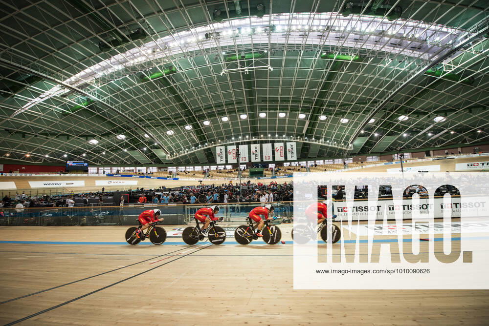 China UCI Track Cycling World Championships 2019 XU Zhaoliang SHEN Pingan GUO Liang CHEN Zhiwen CHN China Landscape horizontal Landscape Event Event UCI Track Cycling World Championships 2019 Track Cycling World Championships Pruszkow Category Category Cycling Track Cycling World Championships Elite Men Location Place Europe Poland Pruszkow BGZ Arena Discipline Team Pursuit Distance 4000 m Date Date 27 02 2019 Wednesday Day 1