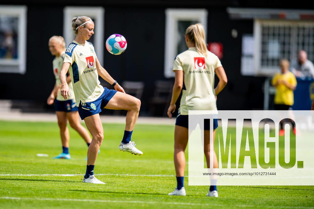 Amanda Ilestedt of Sweden during a training session with the Swedish women s national football team on June 21, 2022 in Bastad Photo Niclas Jönsson BILDBYRAN COP 273 NO0133 fotboll football soccer fotball träningsläger träning sverige sweden training camp training practice dam bbeng,