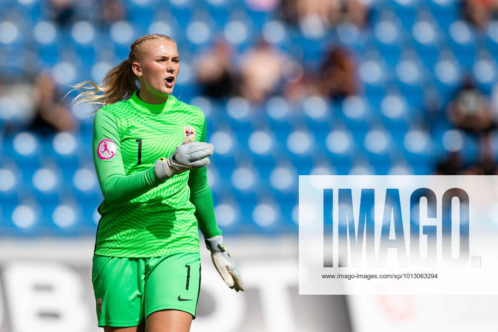 Goalkeeper Selma Panengstuen of Norway during the UEFA Womens Under 19 European Championships final between Spain and Norway on July 9, 2022 in Madrid Photo Pavel Lebeda BILDBYRAN code 0021 football football soccer football football european championship in uefa euro uefa european football championship euro 2020 sweden sweden sverige a spain spain norge norway bbeng,