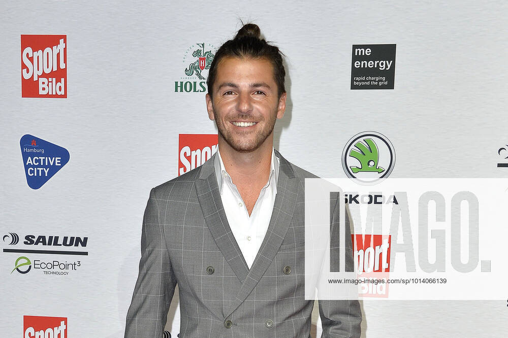 Riccardo Basile at the presentation of the Sport Bild Award on 22 08 2022 in Hamburg Sport Bild Award 2022 presentation in Hamburg
