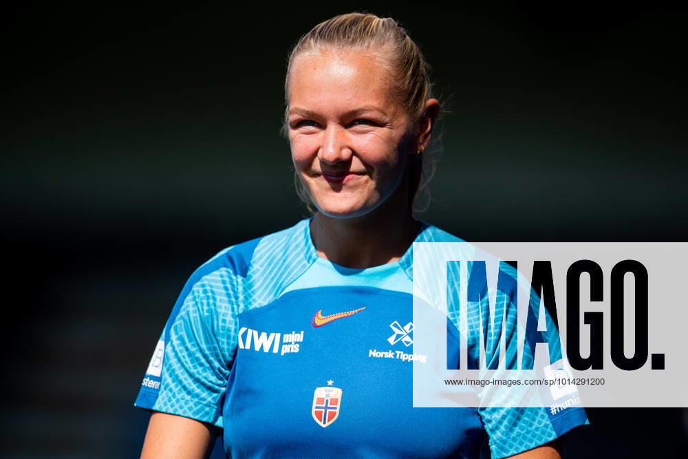 Frida Maanum of the Norwegian womens national football team during a training session on September 1, 2022 in Leuven Photo Vegard Grot BILDBYRAN code VG VG0346 bbeng fotbol football soccer fotball vm kval kval fifa womens world cup qualifier qualifier training practice training training norge norway brussels belgium belgium dam,