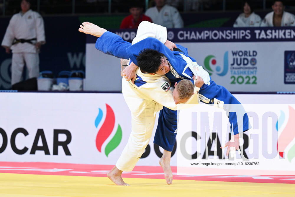 Goki Tajima (JPN), OCTOBER 13, 2022 - Judo : World Judo Championships Tashkent 2022 Team quarterfinal match at Humo Arena in Tashkent, Uzbekistan. Noxthirdxpartyxsales (201100501)