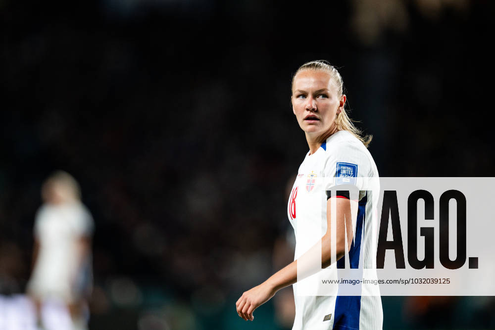 Frida Maanum of Norway during the FIFA Women s World Cup football match between New Zealand and Norway on July 20, 2023 in Auckland Photo Mathias Bergeld BILDBYRAN code MB VG0487 bbeng fotball fotboll fotboll norge norway a kvinnor dam fotbolls vm fotbolls vm kvinnor världsmästerskap verdensmesterskap vm fifa womens world cup day 1 nya zeeland new zealand