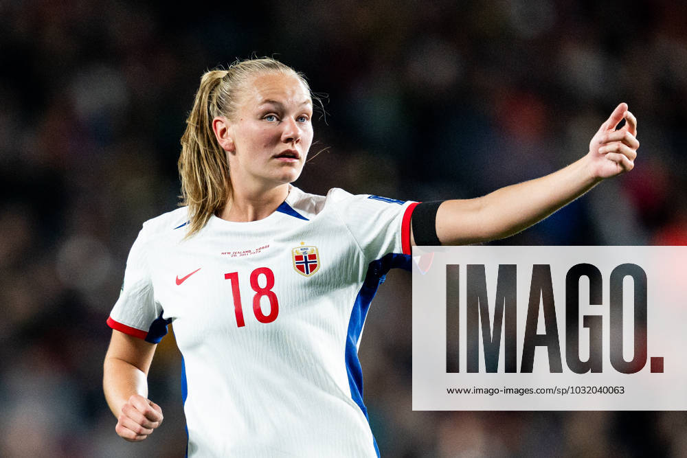 Frida Maanum of Norway during the FIFA Women s World Cup football match between New Zealand and Norway on July 20, 2023 in Auckland Photo Mathias Bergeld BILDBYRAN code MB VG0487 bbeng fotball fotboll fotboll norge norway a kvinnor dam fotbolls vm fotbolls vm kvinnor världsmästerskap verdensmesterskap vm fifa womens world cup day 1 nya zeeland new zealand