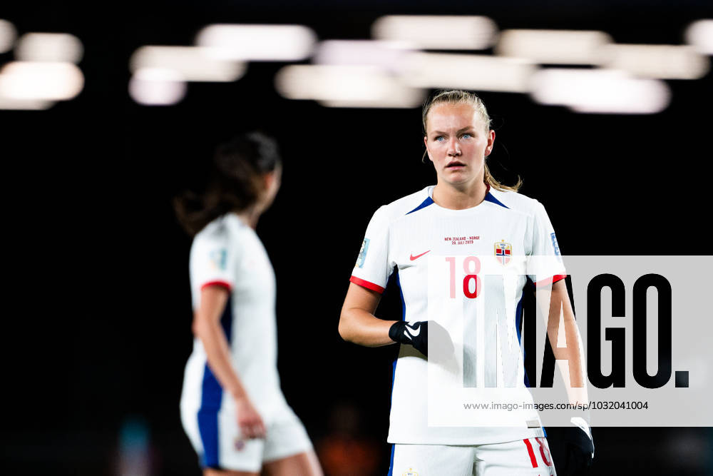 Frida Maanum of Norway during the FIFA Women s World Cup soccer match between New Zealand and Norway on July 20, 2023 in Auckland Photo Vegard Grott BILDBYRAN code VG VG0487 bbeng fotboll fotboll norge norway a kvinnor dam fotbolls vm fotbolls vm kvinnor världsmästerskap verdensmesterskap vm fifa womens world cup day 1 nya zeeland new zealand