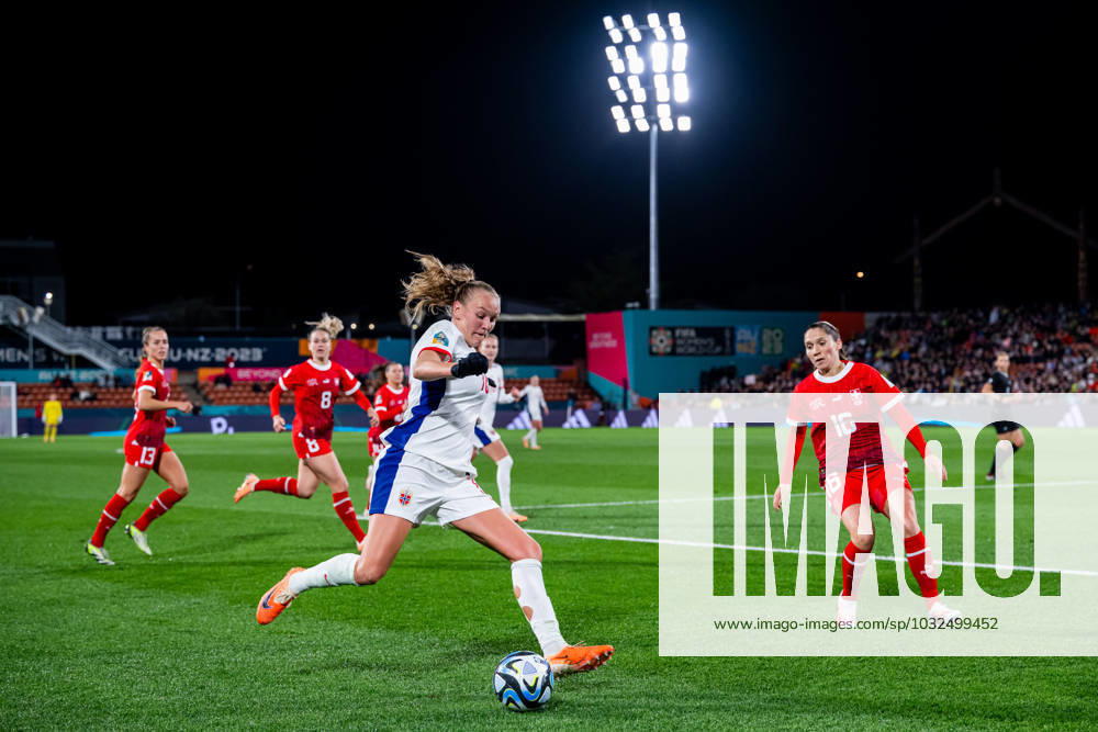 Frida Maanum of Norway during the FIFA Women s World Cup football match between Switzerland and Norway on July 25, 2023 in Hamilton Photo Vegard Grott BILDBYRAN code VG VG0497 bbeng fotball fotboll fotboll a kvinner dam fotbolls vm fotboll vm kvinnor världsmästerskap verdensmesterskap vm fifa womens world cup day 6 switzerland schweiz sveits norge norway
