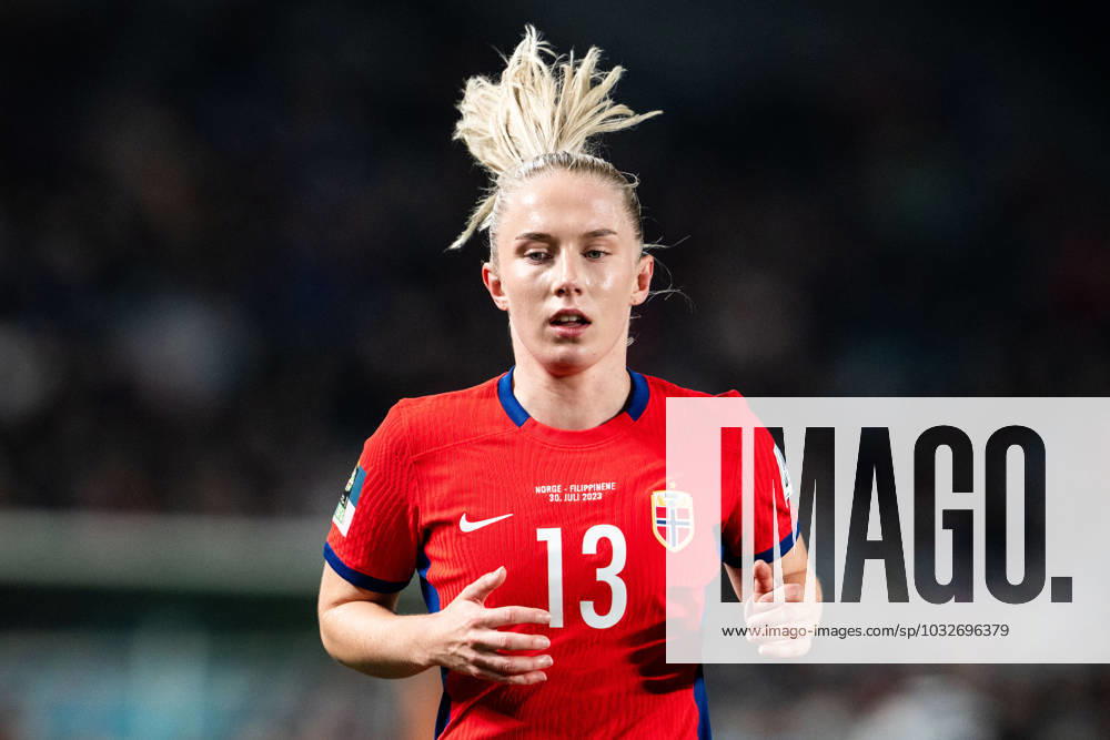 Thea Bjelde of Norway during the FIFA Women s World Cup soccer match between Norway and Philippines on July 30, 2023 in Auckland Photo Vegard Grott BILDBYRAN code VG VG0505 bbeng fotball fotboll fotboll a kvinner dam fotbolls vm fotboll vm kvinnor världsmästerskap verdensmesterskap vm fifa womens world cup day 11 norge norway philippines filippinene filippinerna