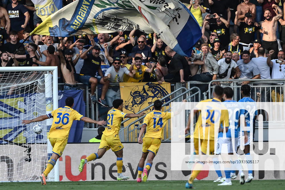 Mg Genova 19 08 2023 - campionato di calcio serie A Genoa-Fiorentina foto Matteo Gribaudi Image nella foto: esultanza gol Abdoulrahmane Harroui
