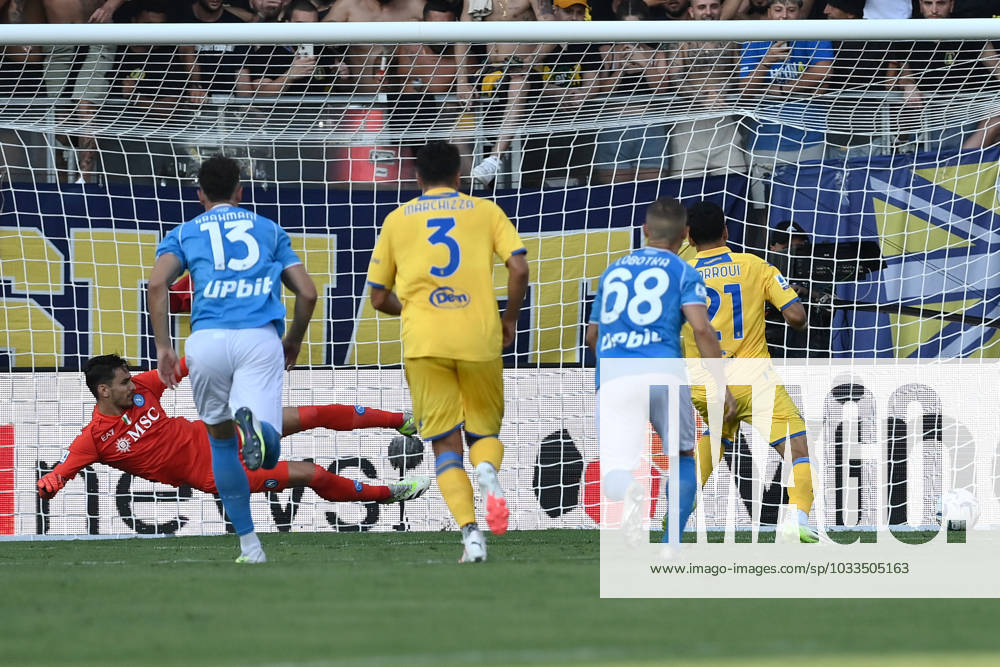 Mg Genova 19 08 2023 - campionato di calcio serie A Genoa-Fiorentina foto Matteo Gribaudi Image nella foto: gol Abdoulrahmane Harroui
