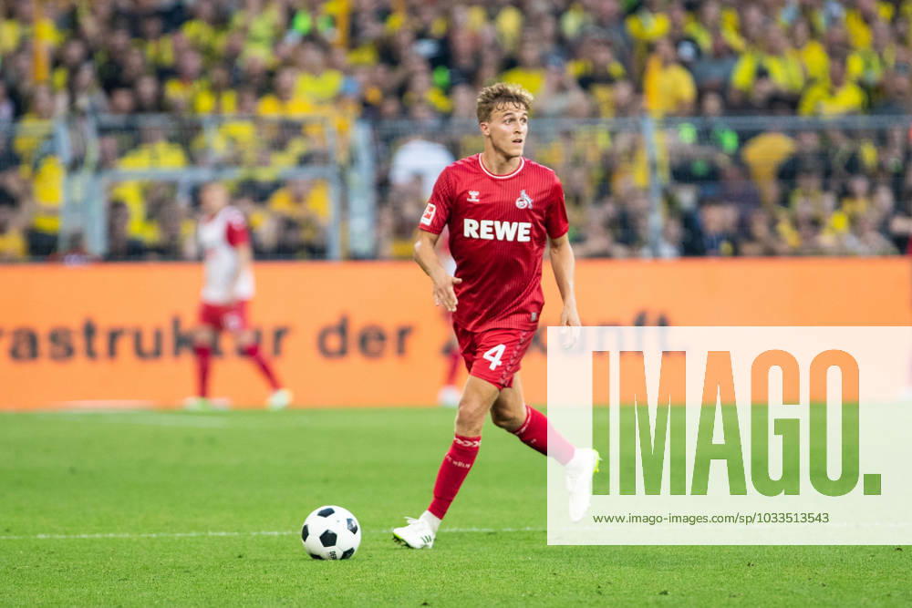 1 Bundesliga, 1 Spieltag Borussia Dortmund 1 FC Koeln, Dortmund, Signal Iduna Park, 19 08 2023 Timo Huebers 1 FC Koeln, 4 1 Bundesliga, 1 Spieltag Borussia Dortmund 1 FC Koeln, Dortmund, Signal Iduna Park, 19 08 2023 DFL Regulations prohibit any of use of photographs as image sequences and quasi video