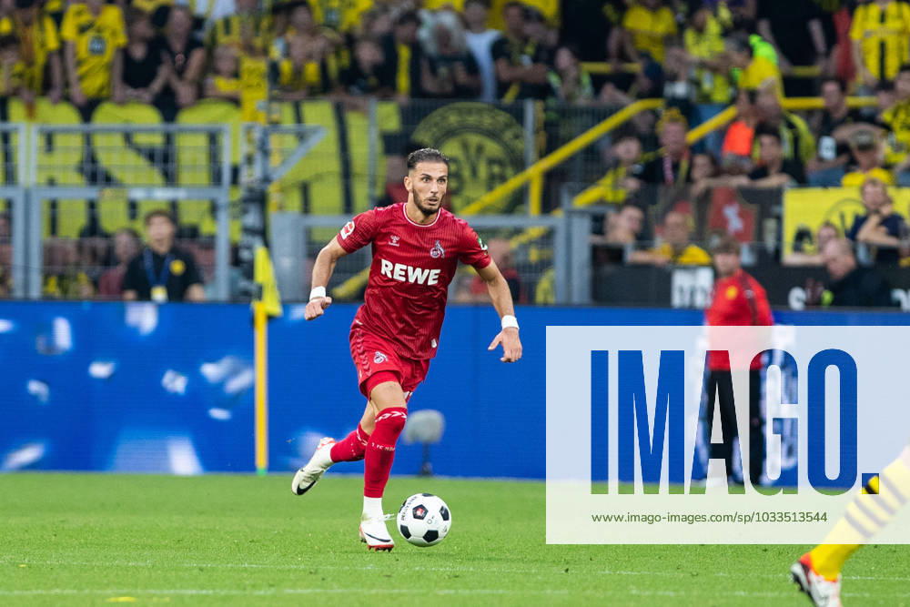 1 Bundesliga, 1 Matchday Borussia Dortmund 1 FC Koeln, Dortmund, Signal Iduna Park, 19 08 2023 Leart Paqarada 1 FC Koeln, 17 1 Bundesliga, 1 Matchday Borussia Dortmund 1 FC Koeln, Dortmund, Signal Iduna Park, 19 08 2023 DFL Regulations prohibit any of use of photographs as image sequences and quasi video