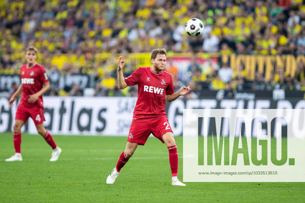 1 Bundesliga, 1 Matchday Borussia Dortmund 1 FC Koeln, Dortmund, Signal Iduna Park, 19 08 2023 Benno Schmitz 1 FC Koeln, 2 1 Bundesliga, 1 Matchday Borussia Dortmund 1 FC Koeln, Dortmund, Signal Iduna Park, 19 08 2023 DFL Regulations prohibit any of use of photographs as image sequences and quasi video