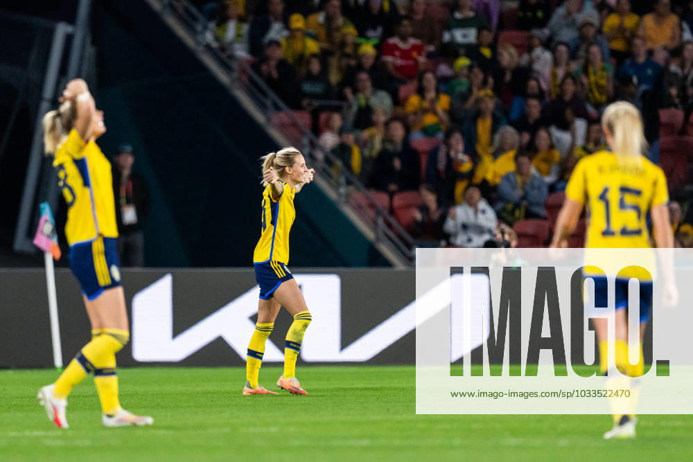 Nathalie Björn of Sweden celebrates after the FIFA Women s World Cup bronze medal match between Sweden and Australia on August 19, 2023 in Brisbane Photo Mathias Bergeld BILDBYRAN code MB MB0705 football soccer fotballs voetbals vm verdensmästerskap vm fifa womens world cup bronsmatch bronze medal game sverige a sweden australien australia 31 dam bbeng fotball vm verdensmesterskap kvinnor women women sverige jubel