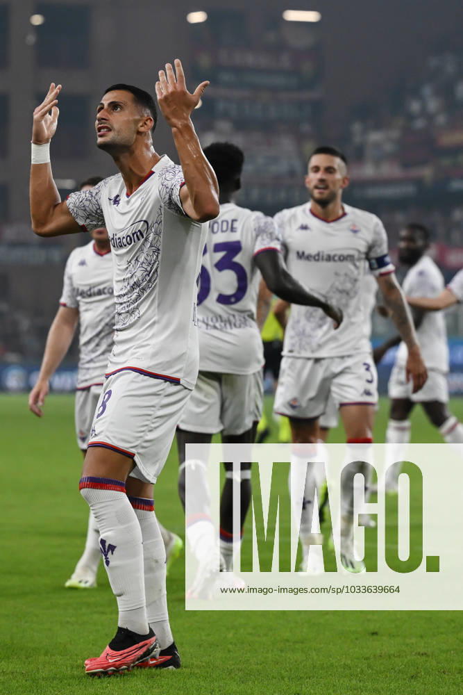 Mg Genova 19 08 2023 - campionato di calcio serie A Genoa-Fiorentina foto Matteo Gribaudi Image nella foto: Rolando Mandragora