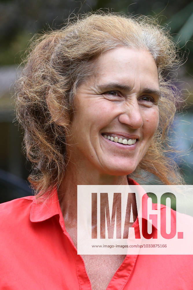 Iffezheim, Baden Wuerttemberg, GER trainer Eva Zahorova in portrait racecourse Baden Baden, Iffezheim trainer, Zahorova, portrait, portraet 230827B926IFFEZHEIM JPG