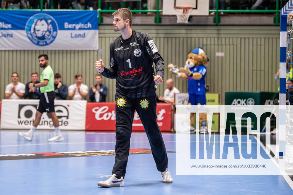Christopher Rudeck Bergischer HC, 1 , GER, Bergischer HC vs HBW Balingen Weilstetten, Handball, Bundesliga, 2 Matchday, Season 2023 2024, 01 09 2023, Bergischer HC vs HBW Balingen Weilstetten, Handball, Bundesliga, 2 Matchday, Season 2023 2024, 01 09 2023 Wuppertal