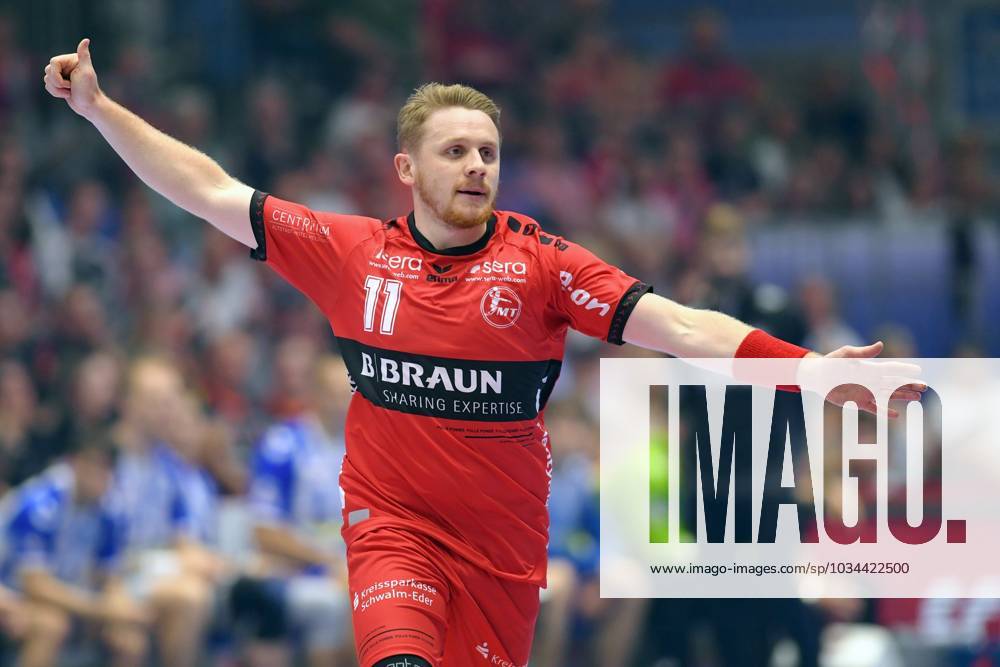 Dimitri Ignatow MT Melsungen 11 , GER, MT Melsungen TVB Stuttgart, Handball, 1 Bundesliga Maenner 5 Spieltag, 15 09 2023, GER, MT Melsungen TVB Stuttgart, Handball, 1 Bundesliga Maenner, 5 Spieltag, 15 09 2023 Kassel