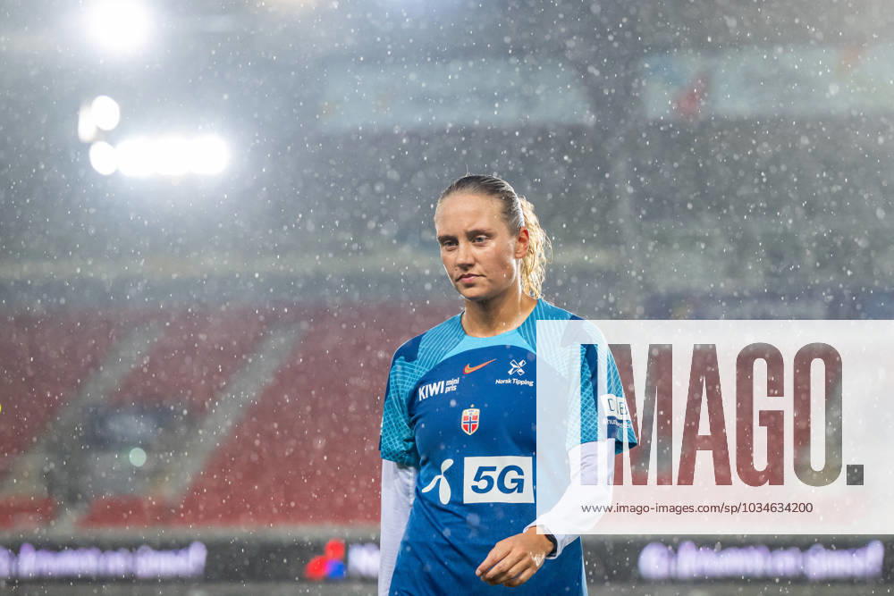 Lisa Naalsund of the Norwegian women s national football team during a training session on September 21, 2023 in Oslo Photo Vegard Grott BILDBYRAN kod VG VG0524 bbeng fotboll football soccer fotball norge norway women dam nations league träning practice training trening