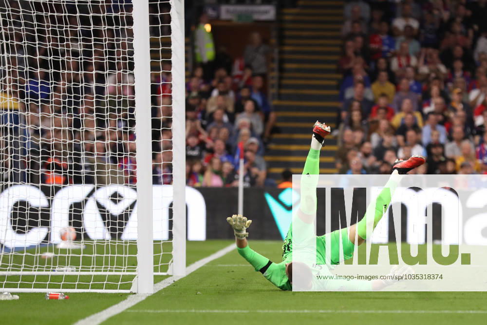Crystal Palace gegen Nottingham Forest 07 Oktober 2023, London Premier League Fußball Crystal Palace gegen Nottingham Forest Crystal Palace Torwart Sam Johnstone Foto Jacques Feeney Abseits London UK