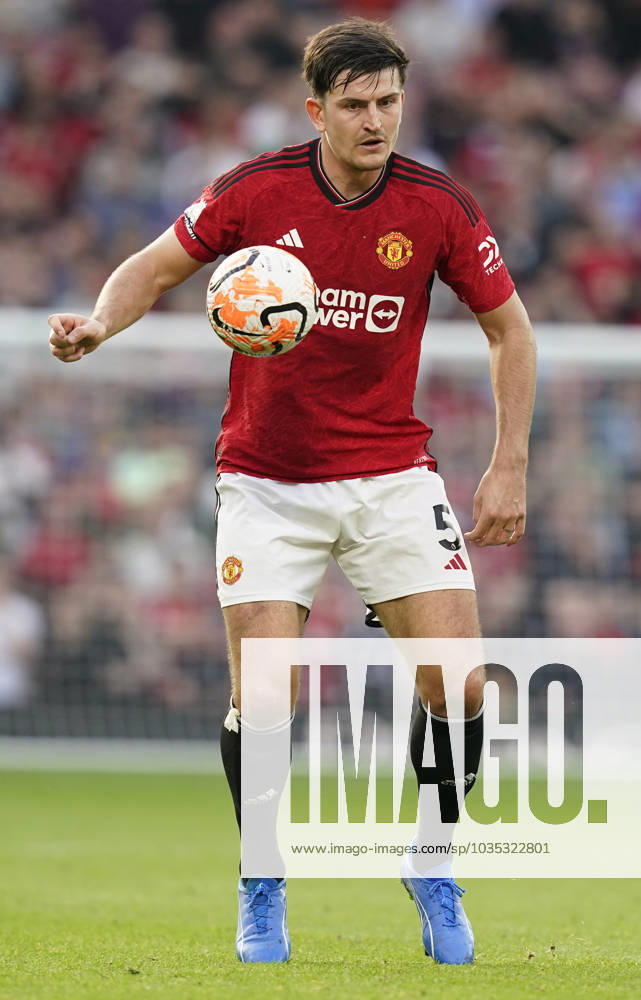 MANCHESTER, ENGLAND, 7th October 2023. Harry Maguire of Manchester United, ManU during the Premier League match at Old Trafford, MANCHESTER. Picture credit should read: Andrew Yates Sportimage . SPI-2635-0103