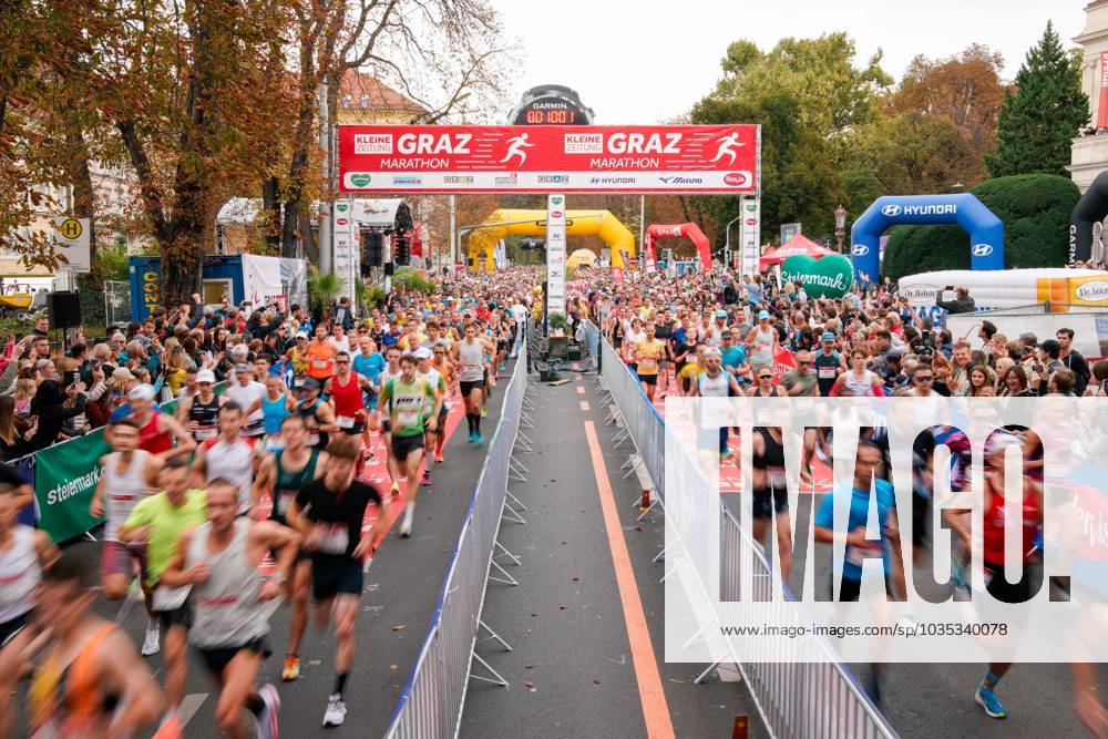 RUNNING - Graz Marathon 2023 GRAZ,AUSTRIA,08.OCT.23 - RUNNING - Graz Marathon. Image shows participants GEPAxpictures xJohannesxFriedl