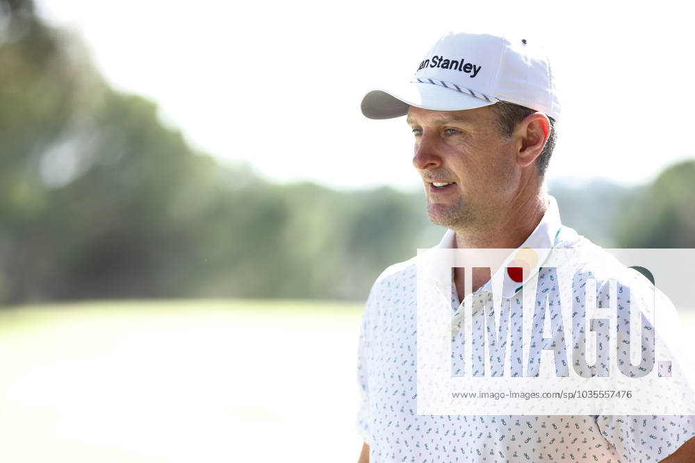Justin Rose of England looks on during Acciona Open de Espana, Round 1, Golf tournament celebrated at Club de Campo on October 12, 2023, in Madrid, Spain. MADRID SPAIN - ZUMAa181 20231012_zaa_a181_038
