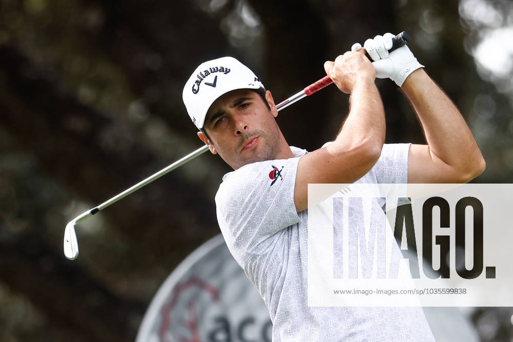 Adrian Otaegui of Spain in action during Acciona Open de Espana, Round 2, Golf tournament celebrated at Club de Campo on October 13, 2023, in Madrid, Spain. MADRID SPAIN - ZUMAa181 20231013_zaa_a181_016