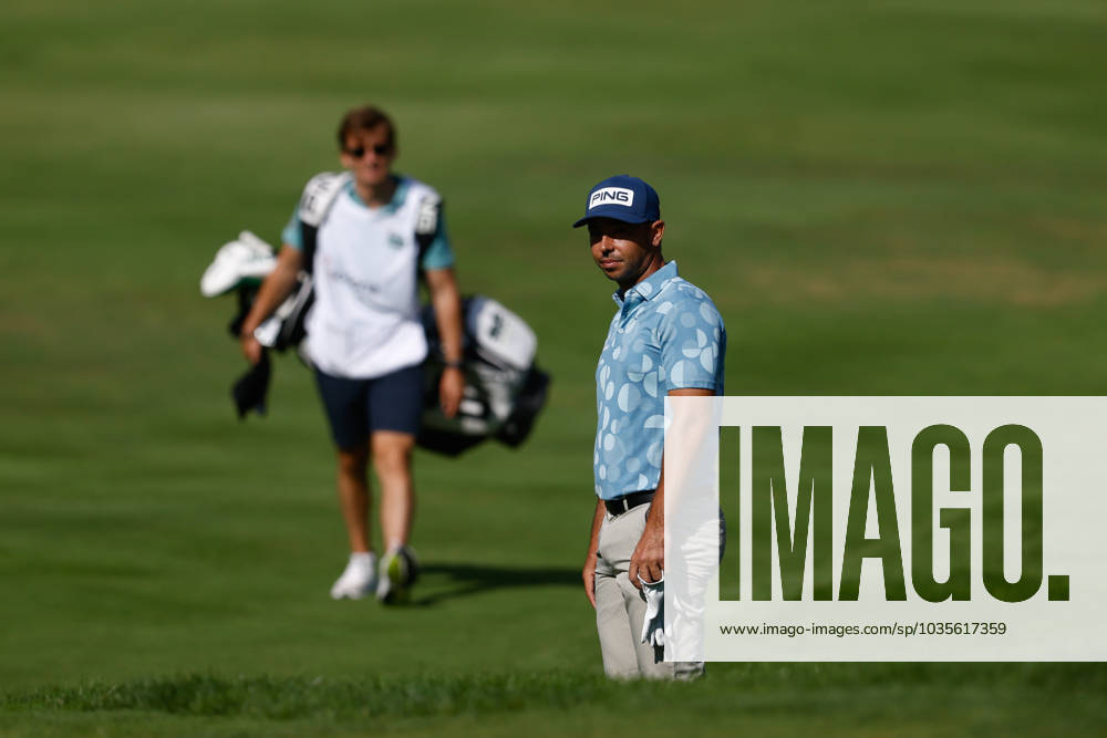 Sebastian Garcia of Spain in action during Acciona Open de Espana, Round 2, Golf tournament celebrated at Club de Campo on October 13, 2023, in Madrid, Spain. MADRID SPAIN - ZUMAa181 20231013_zaa_a181_128