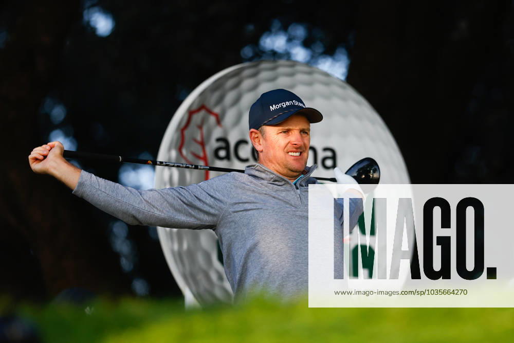Justin Rose of England in action during Acciona Open de Espana, Round 4, Golf tournament celebrated at Club de Campo on October 15, 2023, in Madrid, Spain. MADRID SPAIN - ZUMAa181 20231015_zaa_a181_082