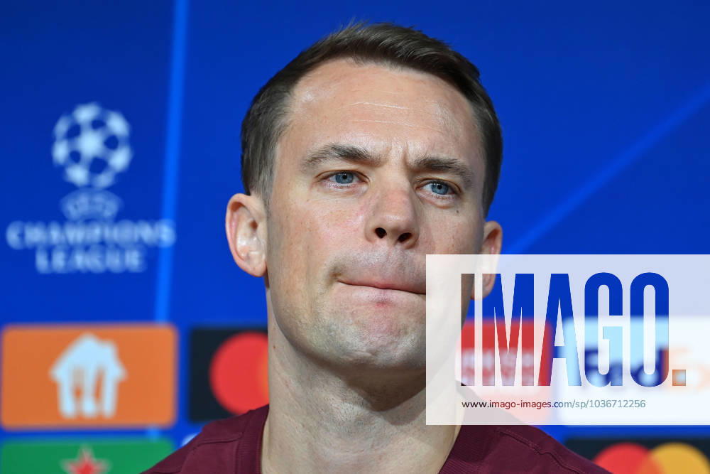Manuel NEUER Goalkeeper Bayern Muenchen , single picture,cropped single motif,portrait,portrait,portrait Football Champions League Group Stage 4 Matchday FC Bayern Muenchen Galatasaray Istanbul PRESS CONFERENCE on 07 11 2023, Â