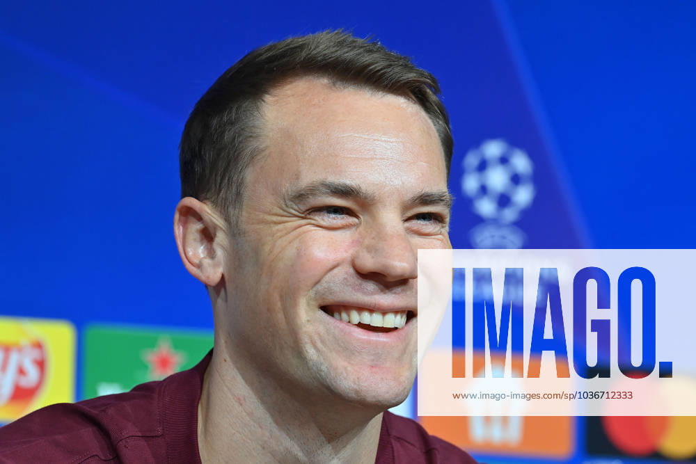 Manuel NEUER Goalkeeper Bayern Muenchen , single picture,cropped single motif,portrait,portrait,portrait Football Champions League Group Stage 4 Matchday FC Bayern Muenchen Galatasaray Istanbul PRESS CONFERENCE on 07 11 2023, Â